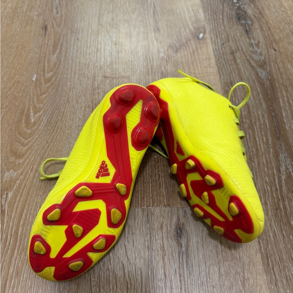 Adidas Kids Yellow Soccer Cleats Size 13